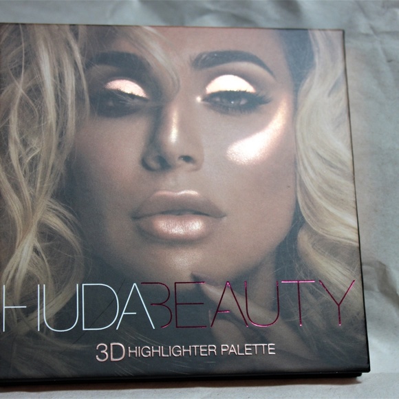 Huda Beauty 3D Highlighter Palette U Pick Shade - Picture 2 of 7